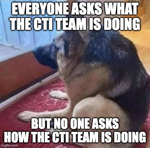 CTI Team Meme